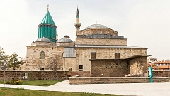20150318 1867 Het Mevlana museum in Konya : Rondreis, Turkije 2015